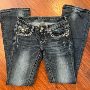 Grace in LA Size 26 bootcut jeans